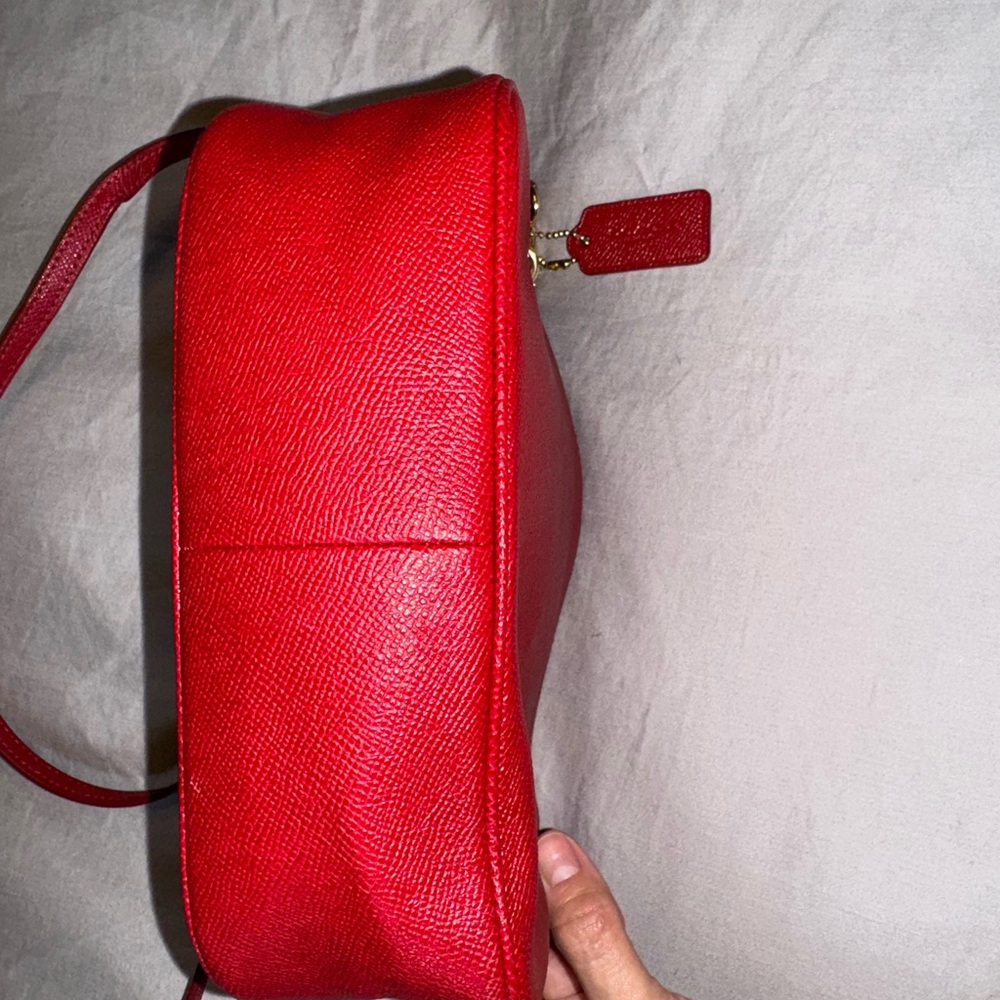 Coach Cherry Red Crossbody Bag - Picture 4 of 7